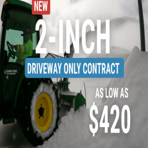 2 Inch Trigger - Driveway Only Seasonal Snow Contract
